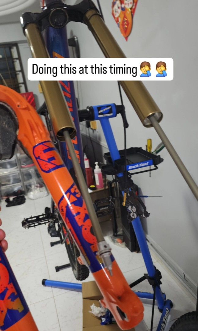 Fox 32 34 36 38 Lower Leg 50 Hour Service Oil Change Sports Equipment Bicycles Parts Parts Accessories on Carousell