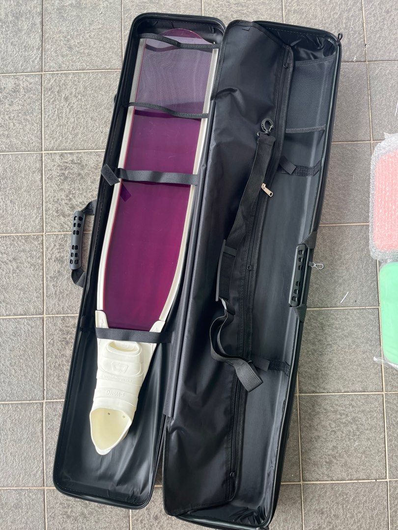 Freediving fin hard case travel bag, Sports Equipment, Other Sports