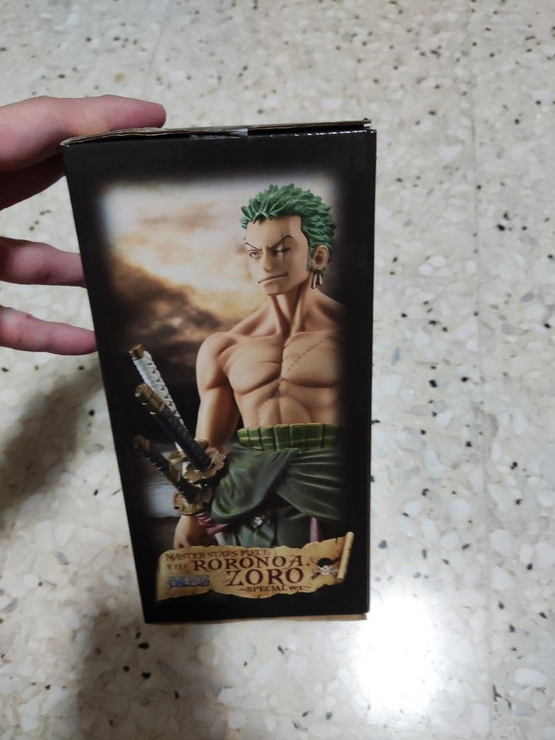Gold Toei One Piece DXF MSP Roronoa Zoro Anime Figure Figurine Statue Kuji DXF Grandista Aniplex Artfx Kotobukiya POP Megahouse Figuarts Banpresto Furyu Taito Exq (Category: Toy Figures) located in Singapore. Submitted by ToysInc (Listing ID 1324029102, Image 2). Description: .