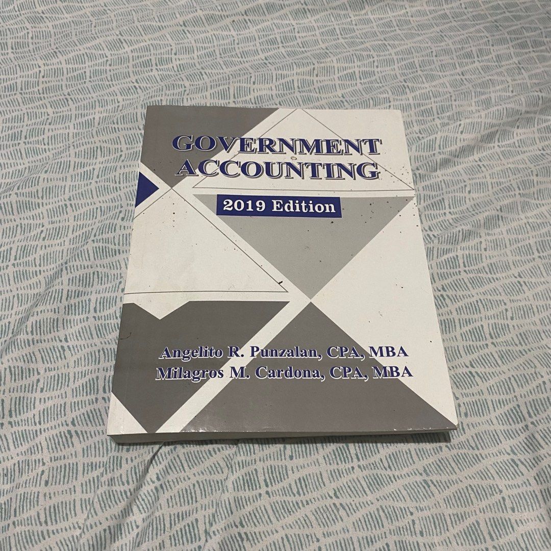 Government Accounting (Category: Textbooks) located in Manila. Submitted by declutters.wrdrb (Listing ID 1324165850, Image 1). Description: .
