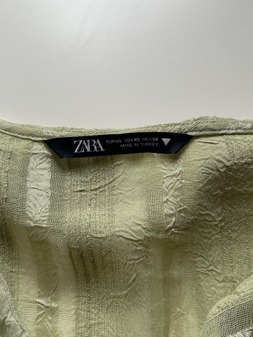 Green Zara Long Sleeve Top (Category: Longsleeves) located in Cavite. Submitted by adiore (Listing ID 1324034492, Image 2). Description: .