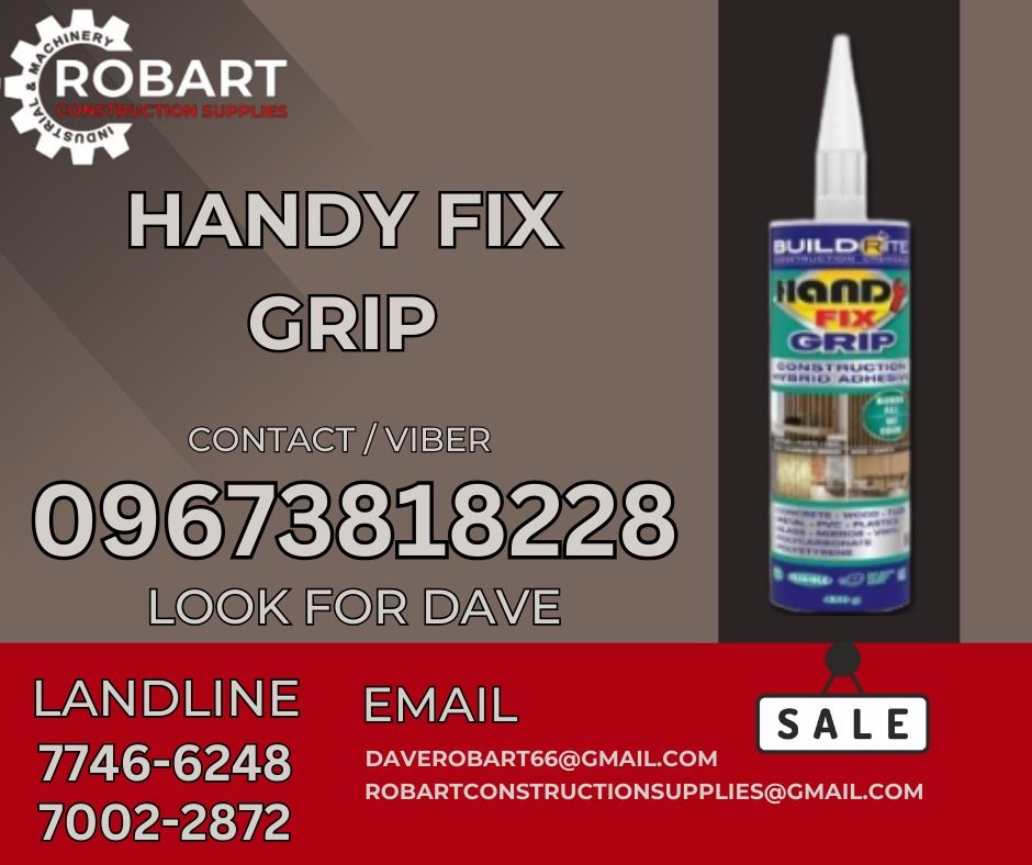 HANDY FIX GRIP, Commercial & Industrial, Industrial Equipment on Carousell