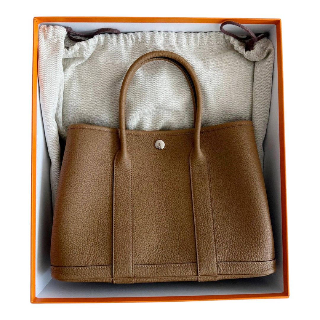 Hermes GP30 alezan negonda leather W, Barang Mewah, Tas Dompet - Main Image