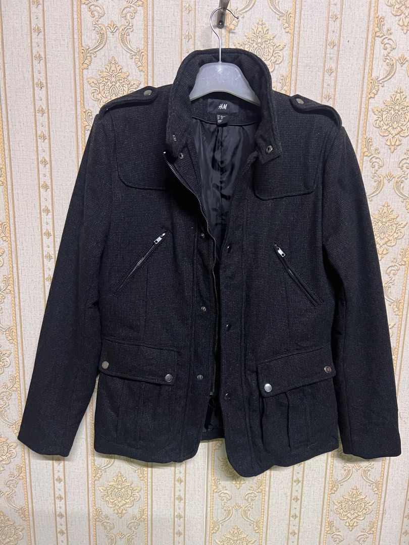 Mens military jacket h&m online