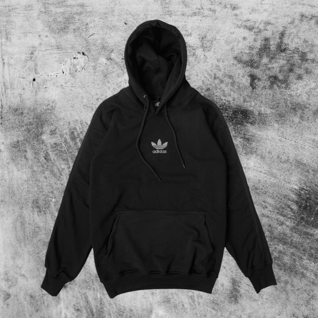 Hoodie adidas hitam discount