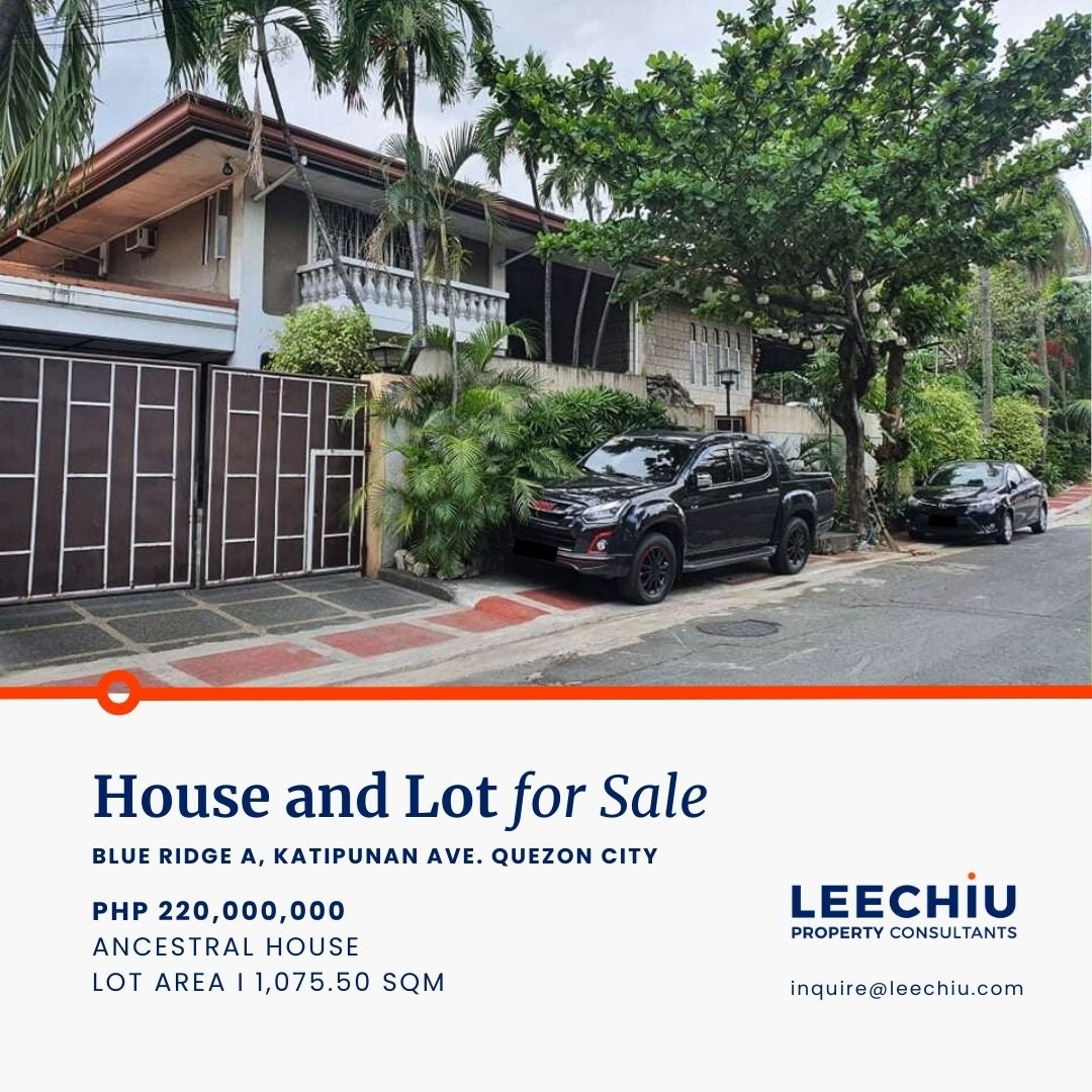 Lot for Sale in Blue Ridge A Katipunan Ave. Quezon City, Property, For ...