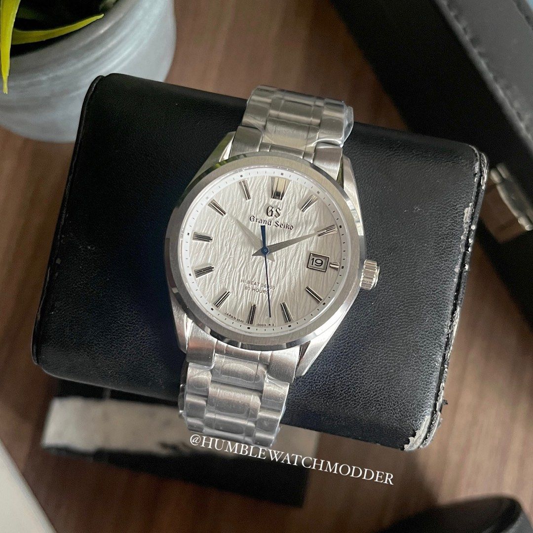 Grand Seiko Seiko White Dial Mod Custom Grand Seiko Mod • White