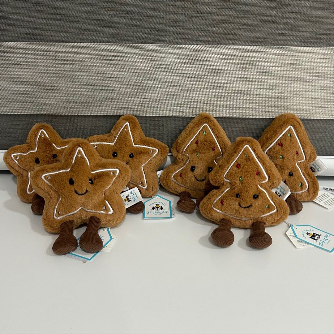 ジェリーキャット amuseables star cookie 新品 クリスマス Jellycat