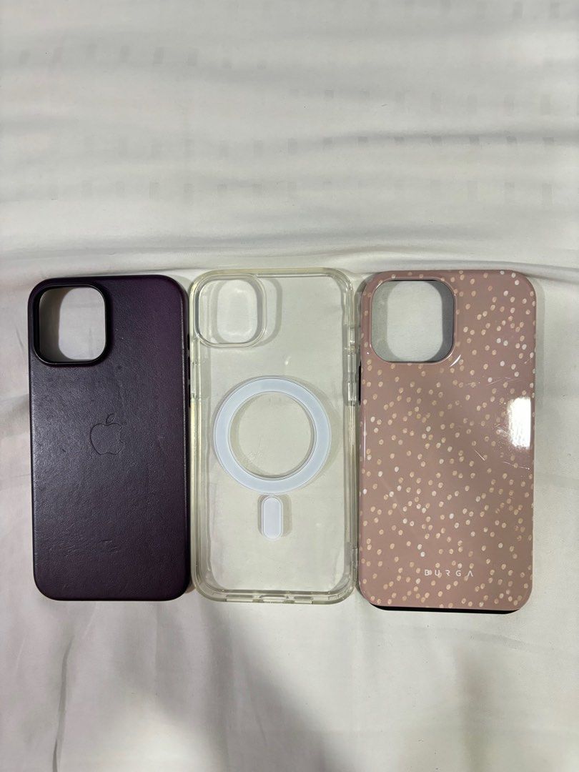 Iphone 13 Pro Max Casing (Category: Cases & Covers) located in Kuantan. Submitted by matchalatteeeee (Listing ID 1324123708, Image 2). Description: - Iphone 13 Pro Max casing ( original leather & burga) -Buy more than 2 get free 1 .