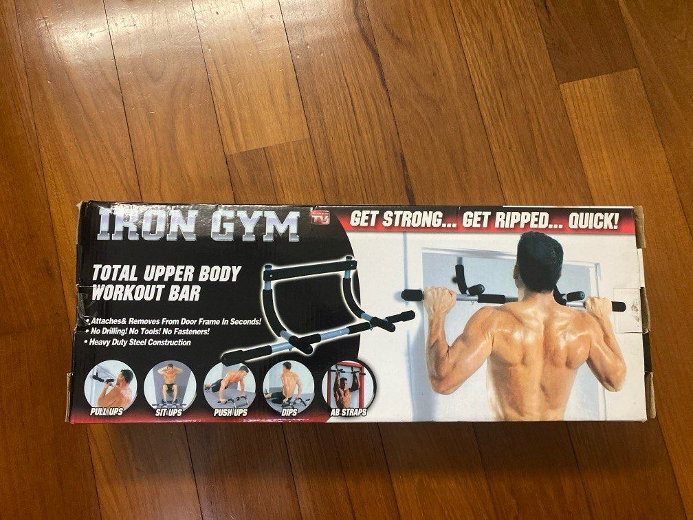 Iron gym total upper body workout best sale
