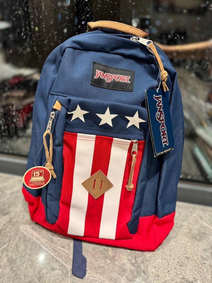 JanSport Reilly Backpack Navy Easy Rider Carousell