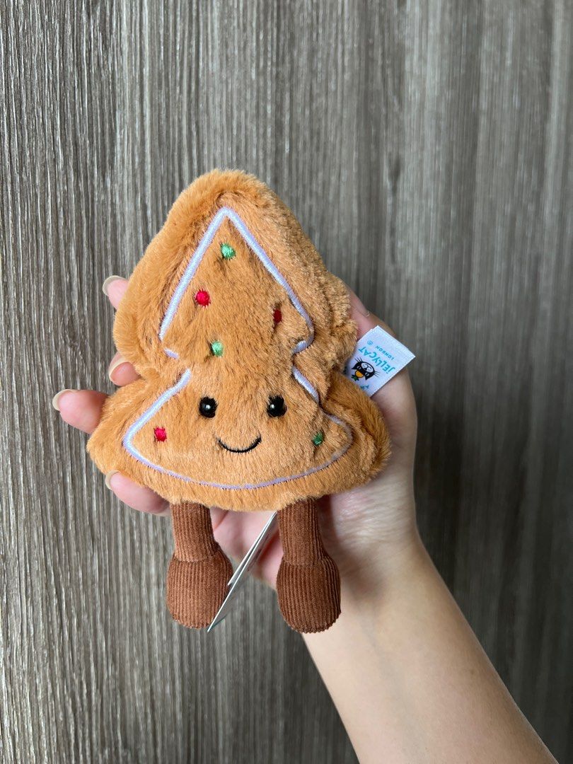 Jellycat amuseables star/tree cookies, Toys & Collectibles, Toys