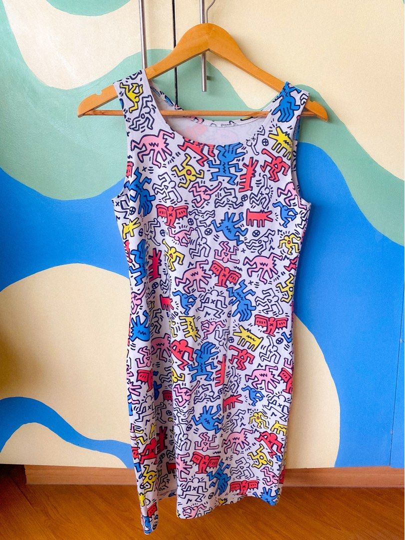Keith Haring Dress Women s Fashion Dresses Sets Dresses on Carousell