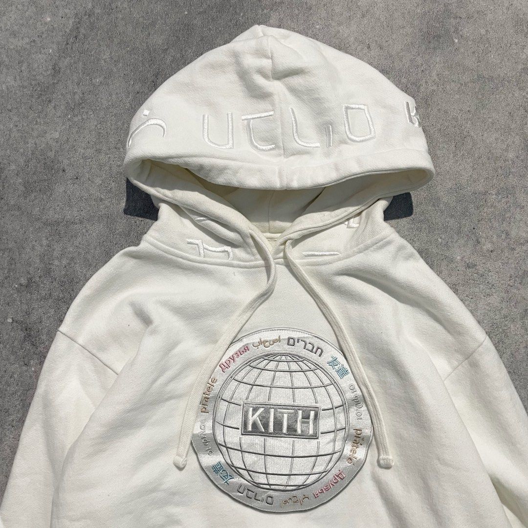 KITH Global Williams hoodie blanc FW17 Helmut lang thom browne TAG heuer chrome hearts stussy streetwear thug club MiU miU kenzo Balenciaga gucci