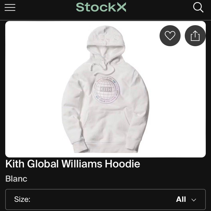 Kith global williams hoodie clearance