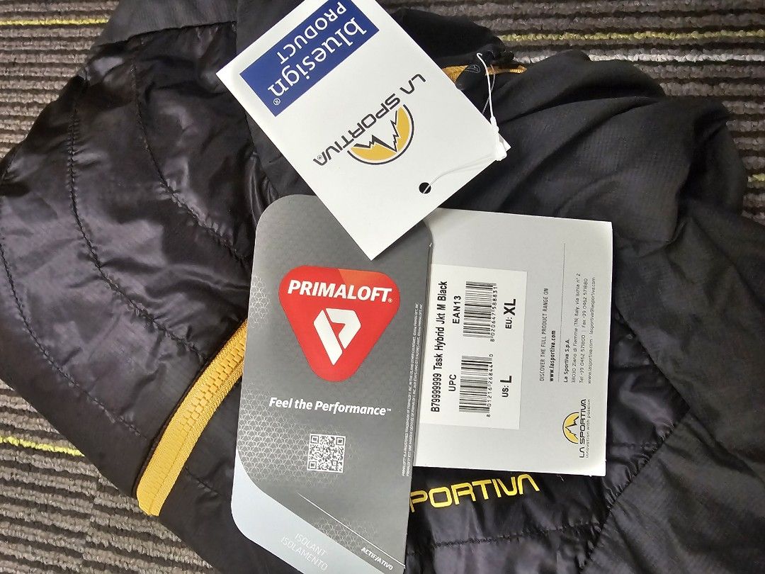 La sportiva task hybrid jacket L size