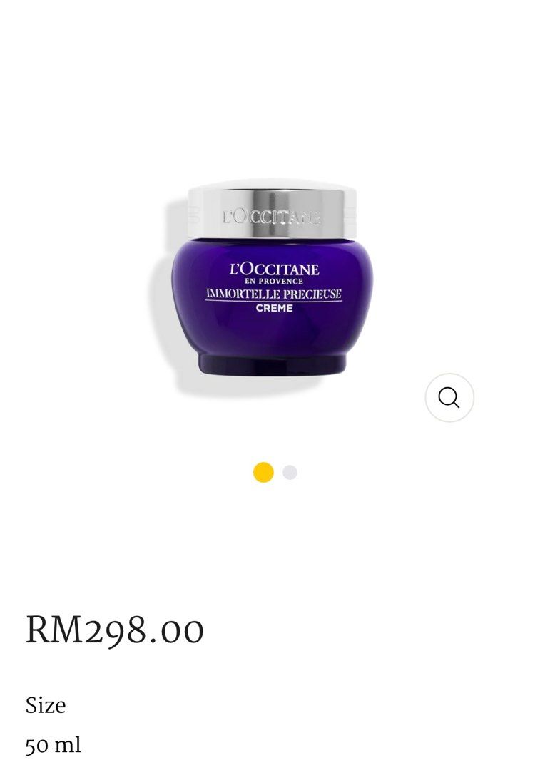 Loccitane Toner 30ml & Cream 8ml [Expiry date 2026], Beauty & Personal Care, Face, Face Care