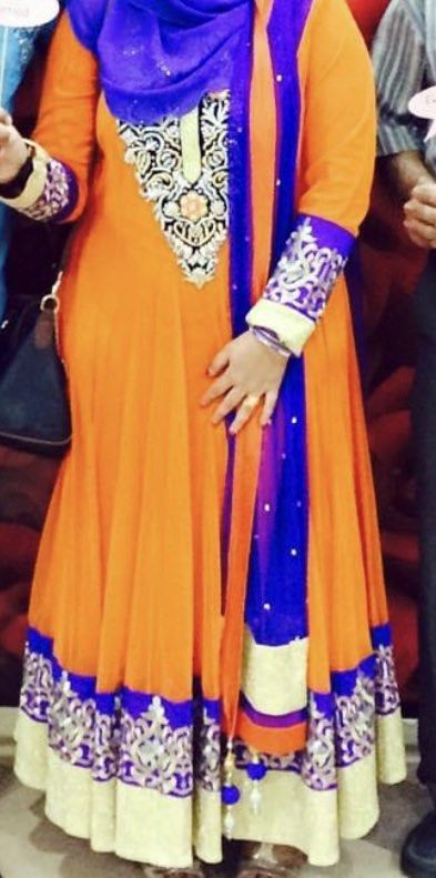 Punjabi dress long best sale