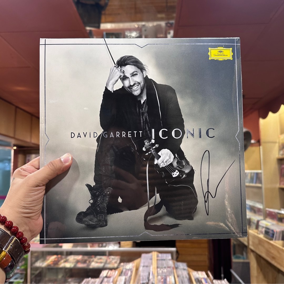 [LP] David Garrett | Iconic [2LP/Signed Copy], Hobbies & Toys, Music ...