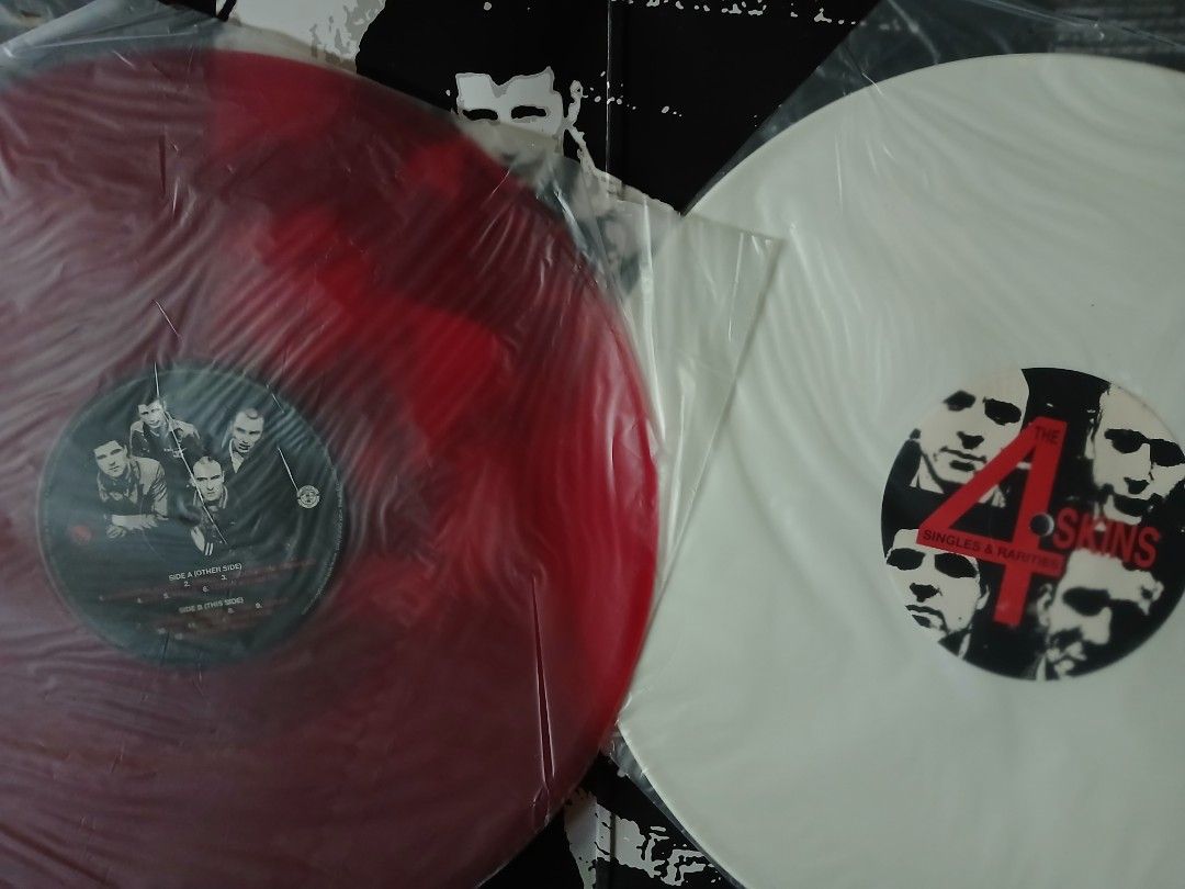 Lp The 4 Skins | Singles & Rarities, Hobbies & Toys, Music & Media ...