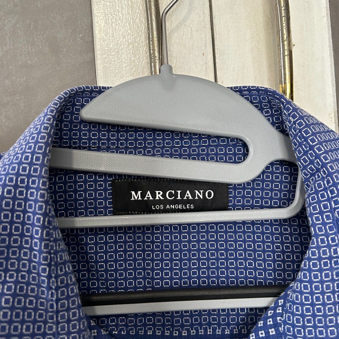 Marciano Longsleeves (UK 42) (Category: Formal Shirts) located in Manila. Submitted by nvd.preloved (Listing ID 1324049029, Image 2). Description: Marciano Longsleeves (UK 42) - PHP700 ✅ Used but in good condition (little to no flaws - please check photos, just needs washing) ✅ What you see is what you get 🇬🇧 From UK balikbayan box ‼️ Check my other items too 📍 Sampaloc, Manila 🛵 Grab/Lalamove/J&T Express to be shouldered by the buyer.
