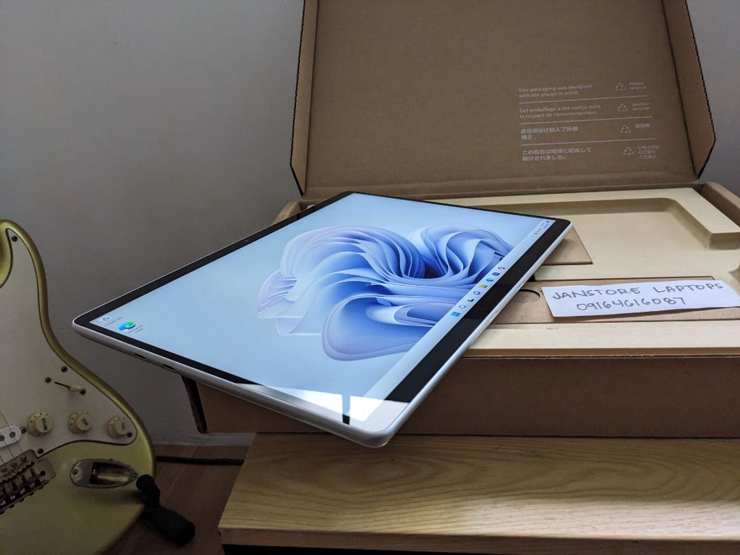 Microsoft Surface Pro 9 Core i7 1265u 12th Gen 16GB 512SSD (Category: Laptops & Notebooks) located in Quezon City. Submitted by janstore-computer-trading (Listing ID 1324097352, Image 3). Description: Model : Microsoft Surface Pro 9 (3K Resolution Display , Core i7 1265u ,16GB ram and 512GB SSD) Condition : Brand New , Open Box with Sealed Keyboard and Pen Price : 64,999 Mall Price : 110,000 Specs: Processor : Intel Core i7 1265u 12th Gen 10 Core