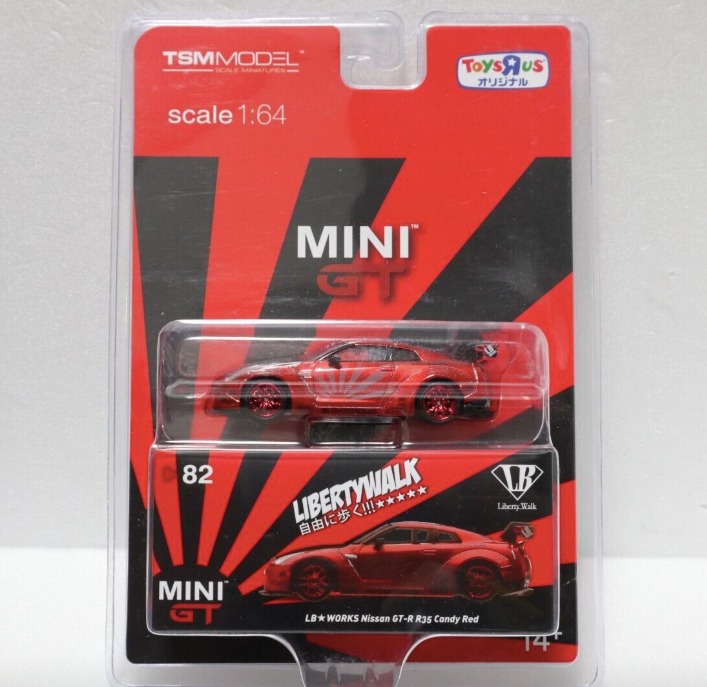 MINI GT LB Works Nissan GT-R R35 Candy Red MGT00082 Toys R Us, Hobbies &  Toys, Toys & Games on Carousell