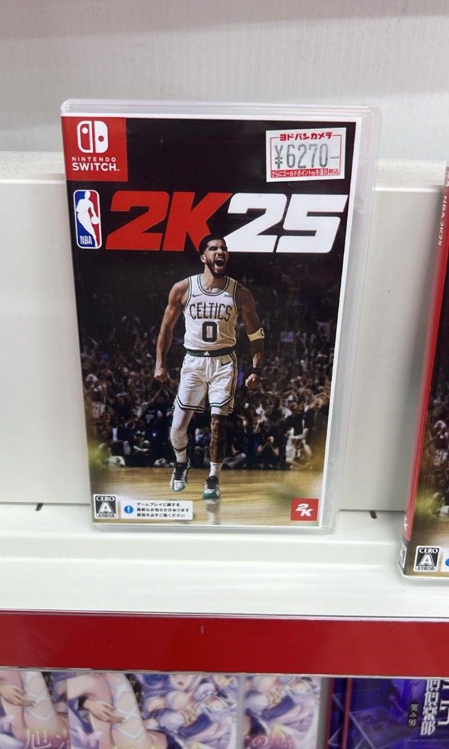 Nba2k25 (Category: Nintendo) located in Singapore. Submitted by sykerru (Listing ID 1324077607, Image 2). Description: basketball game nba 2k25 on Nintendo switch.