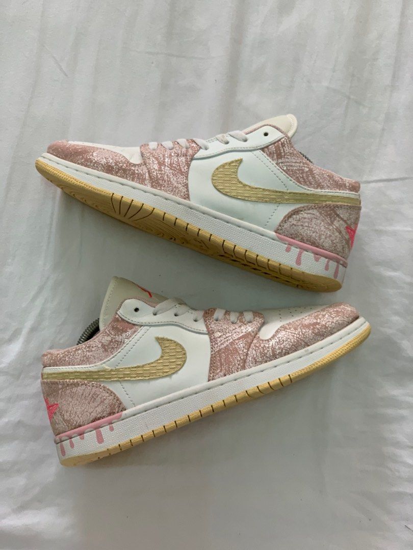 jordan 1 low strawberry ice cream