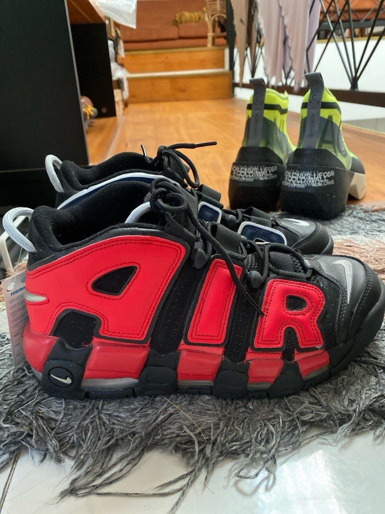 Nike uptempo pippen split alternates navy red original 100%