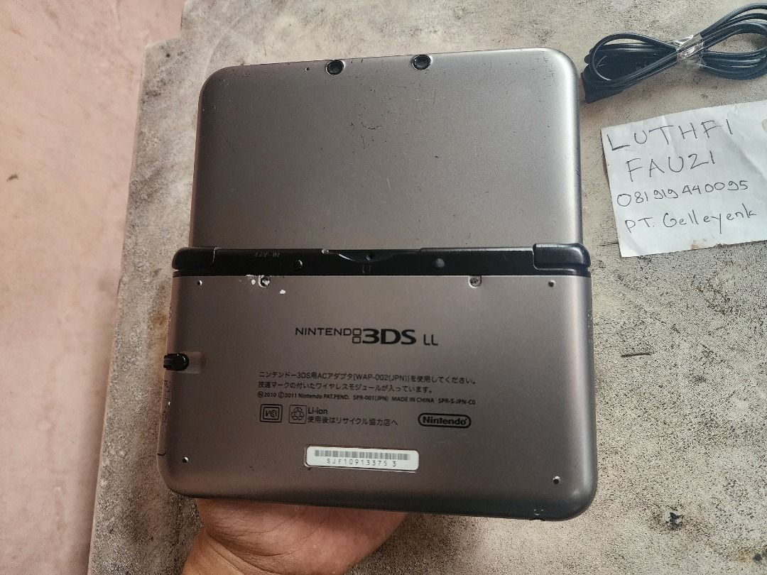 初期化、動作確認済み〉New Nintendo 3DS LL 緑 + ソフト（new