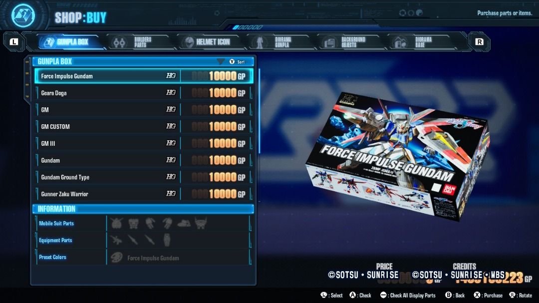 Steam/NSW Gundam Breaker 4 Save File Modding/Editing, Video Gaming 