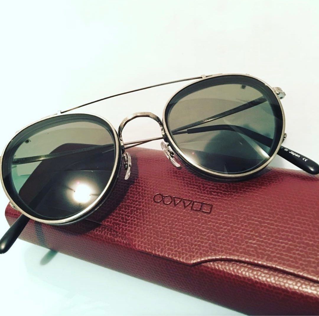OLIVER PEOPLES MP-2 COCO2 雅 OV1104 Eyeglasses Semi-Matte Black-Antique Pewter | Oliver