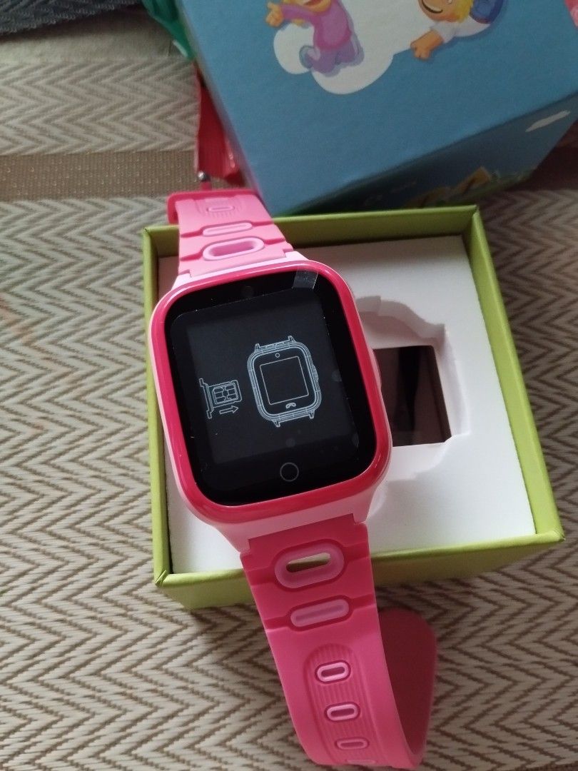 Original 4G GPS Watch Tracker for kids (Category: Babies & Kids Fashion) located in Batangas. Submitted by janine_barbie (Listing ID 1324011027, Image 2). Description: Brand new and Original 4G Smart Watch for kids Original price 1,700.00 for sale 699.00 only 4G GPS tracker smart watch with SIM slot. Perfect for kids na pumapasok sa school at naiiwan sa bahay, also for gifts. No need to worry where your child is. Can call , video call and voice m