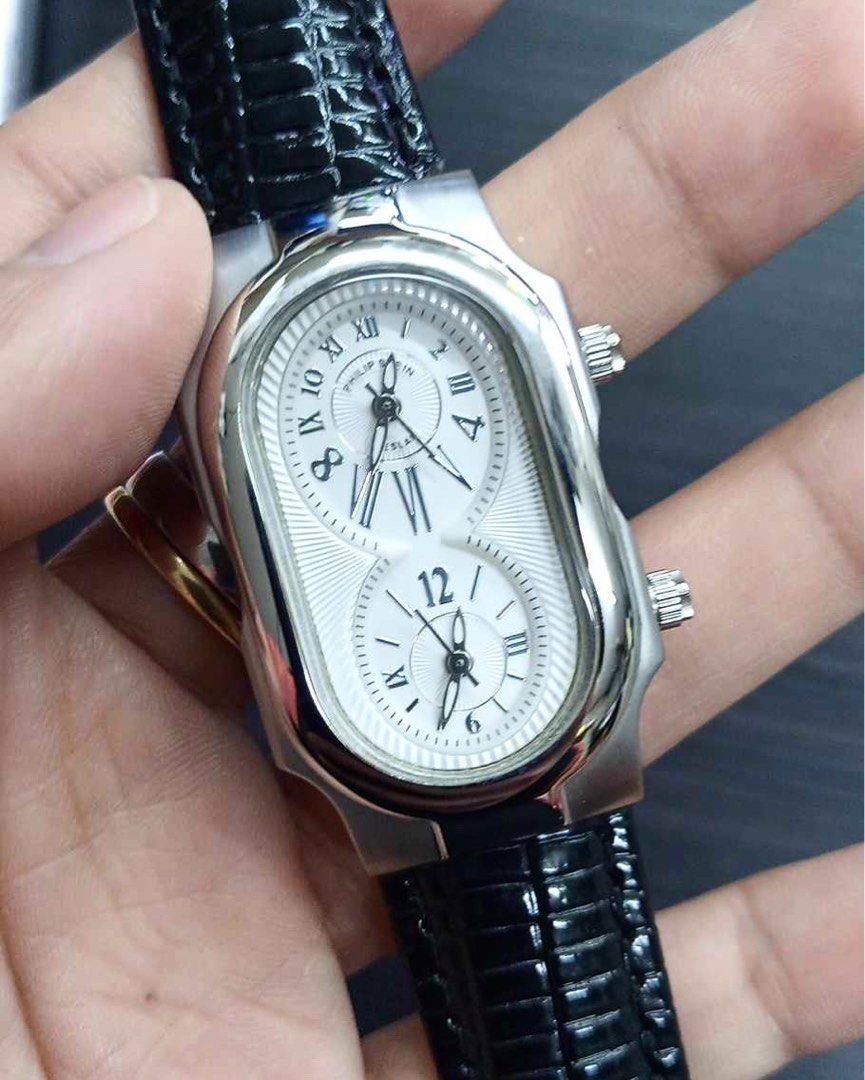 PHILIP STEIN LEATHER STRAP SMALL BLACK DIAL AUTHENTIC JAPAN DIAL WATCH (Category: Women's Watches) located in Quezon City. Submitted by watchme_authentic2 (Listing ID 1324173862, Image 1). Description: PS AUTHENTIC JAPAN DIAL WATCH‼️💯 COMPLETE INCLUSIONS! .