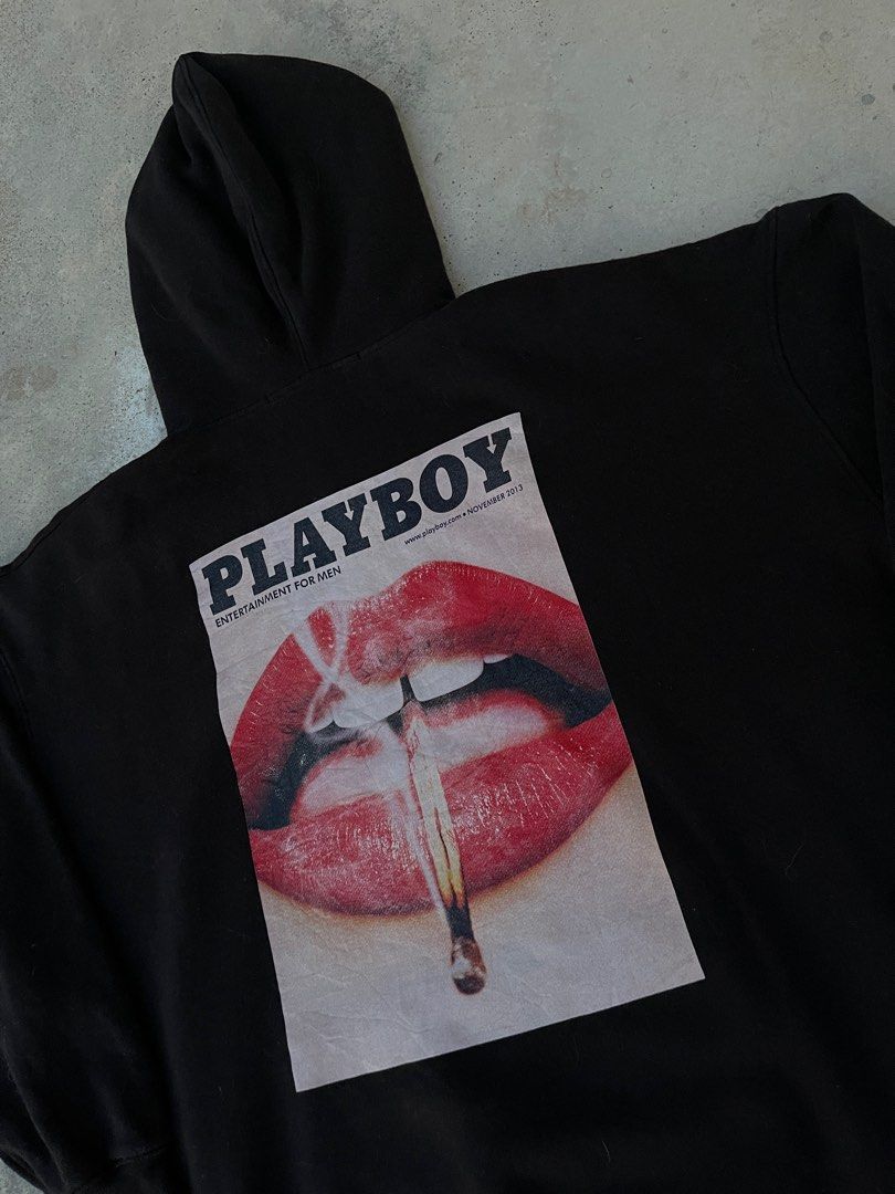 Playboy X Missguided Pull Over Hoodie