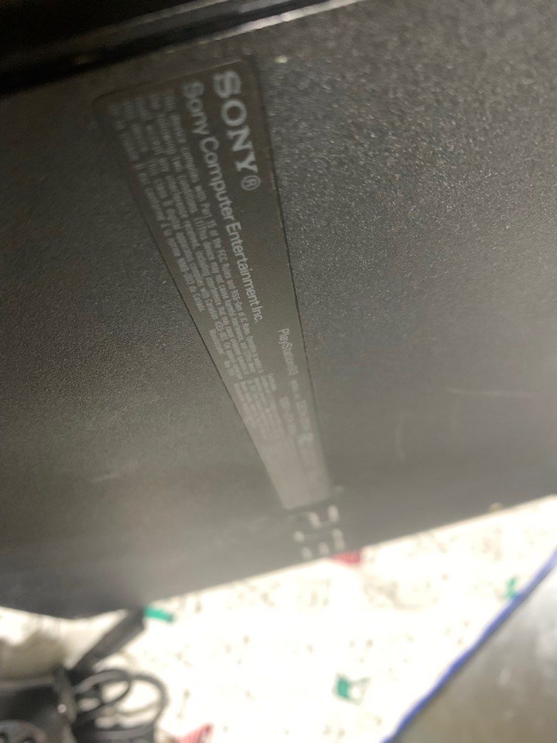 Ps3 (Category: PlayStation) located in Caloocan City. Submitted by triciamae0612 (Listing ID 1324035207, Image 3). Description: It does turn on, mag upload sya hanggang 30-60 % then hanggang don na lang. it needs to reset using a ps3 controller. The controller I have been using with this is an original ps4 controller. I barely use this . Pinang nenetflix ko lang to noon. Now it’s just sitting around..