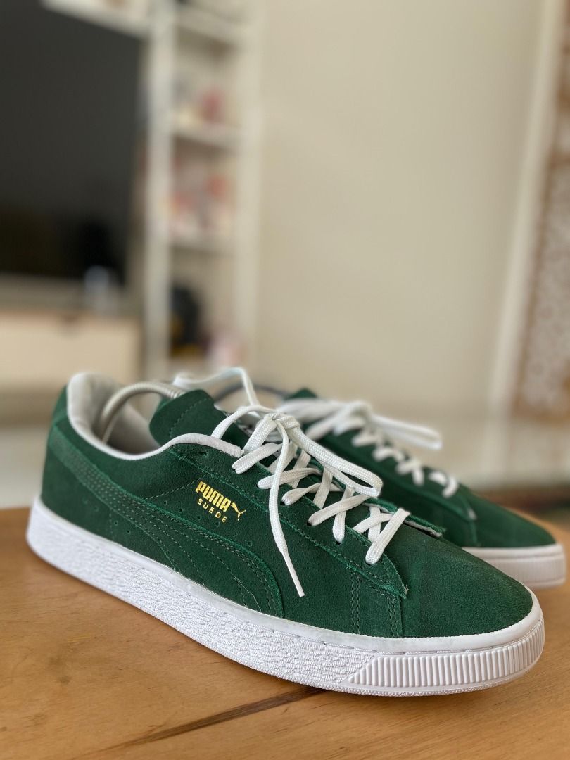 Sepatu Puma Puma Suede Kelly Green Classic Sneaker Puma Suede 2015