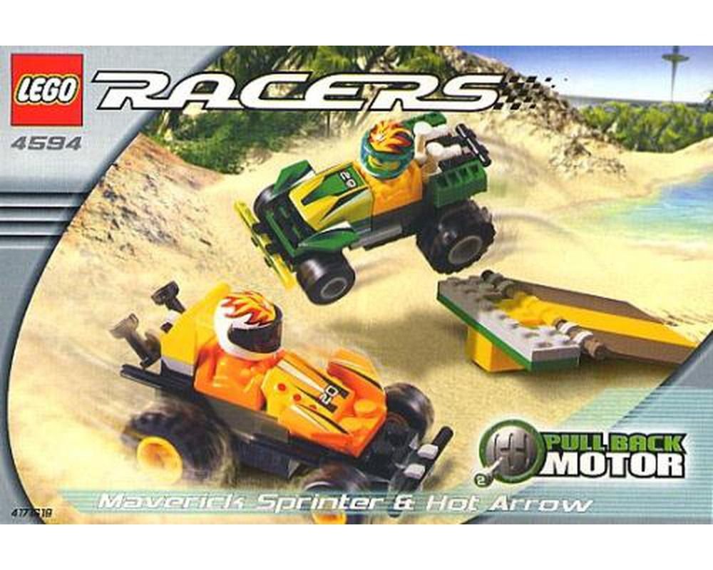Rare LEGO Racers 4594 Maverick Sprinter Hot Arrow from 2002 Hobbies Toys Toys Games on Carousell