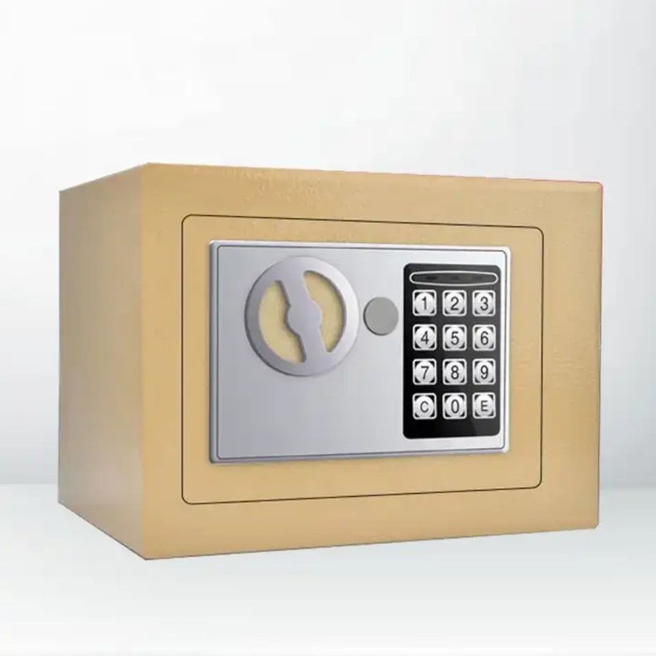 SAFETY VAULT With Key and Digital Lock Anti Theft Safe and Password ...