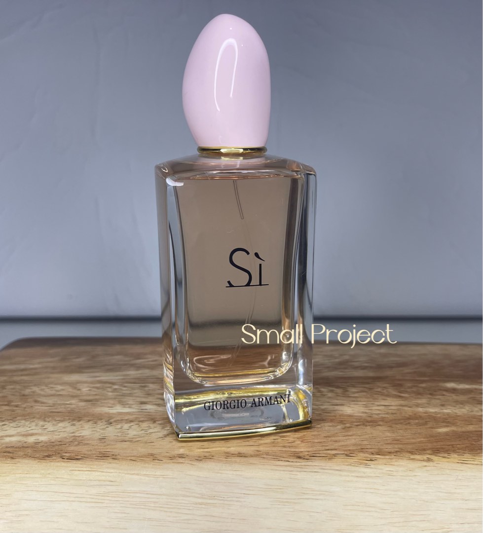 Si Eau de Toilette Giorgio Armani 100ml Beauty Personal Care Fragrance Deodorants on Carousell