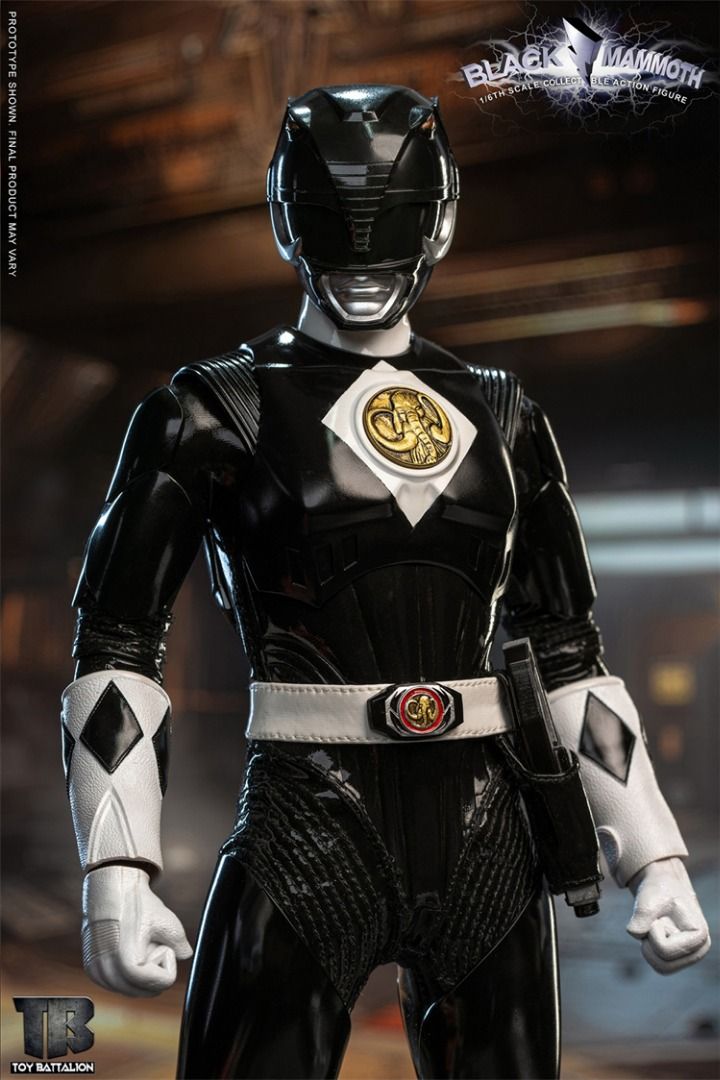 TOYS BATTALION TB016 1/6 パワー イェローレンジャー TOYS BATTALION Power rangers TB016 1/6 Yellow Sabertooth