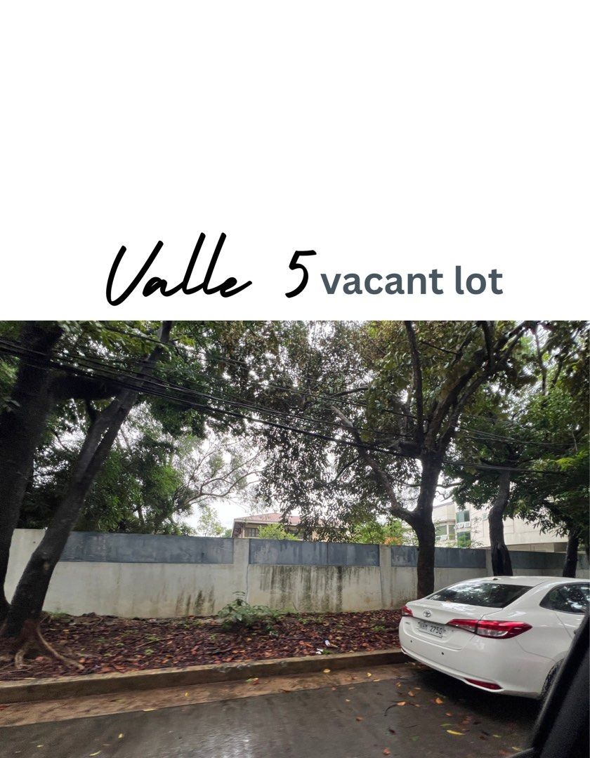 Valle verde lot for sale (Category: Lot) located in Taguig. Submitted by brokerhanstaneo_09178038728 (Listing ID 1323782217, Image 1). Description: Valle 5 Vacant Lot for Sale Lot size: 633 sqm P315,000 per sqm P200Million.