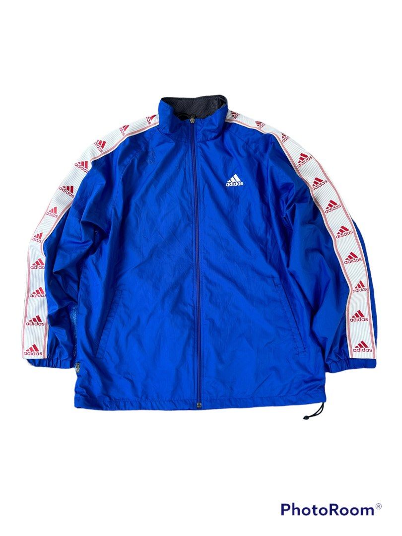 Vintage ADIDAS Track Jacket Side Tape Logo