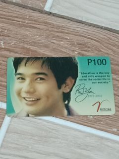 VINTAGE RICO YAN PHONE CARD