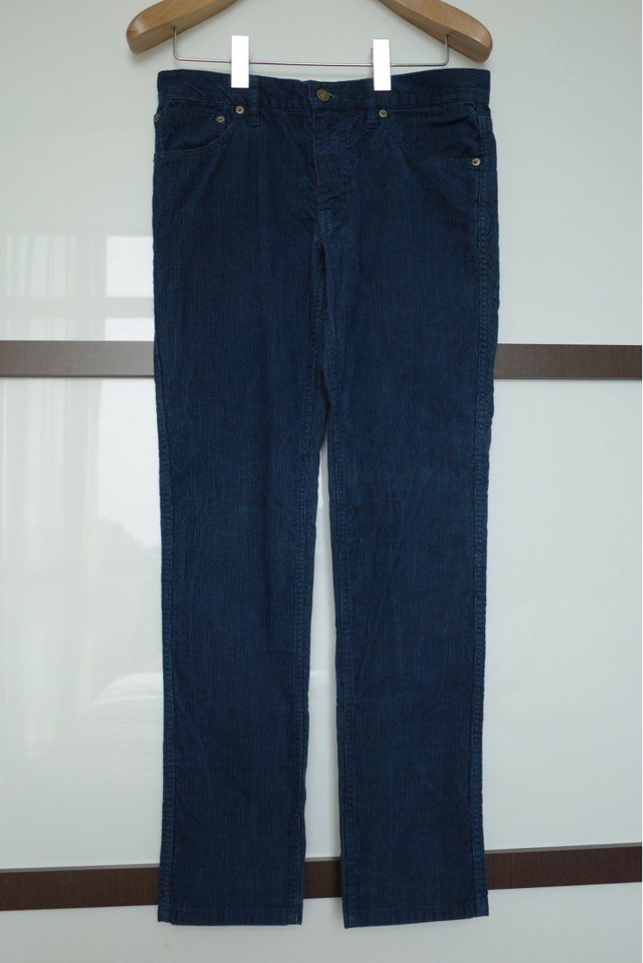 VISVIM FLUXUS 04 NATURAL DYE コーデュロイ パンツ visvim FLUXUS 04 N.D. CORDUROY 天然染色 藍染（Visvim Fluxus
