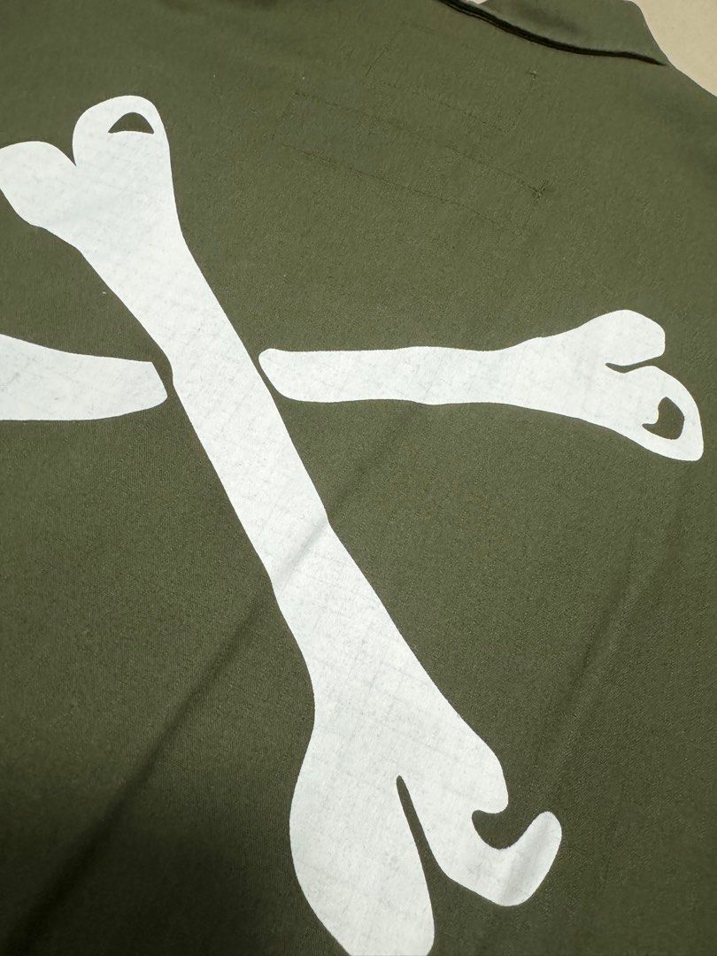 Wtaps neighborhood jungle shirt olive size M, 男裝, 上身及套裝, T
