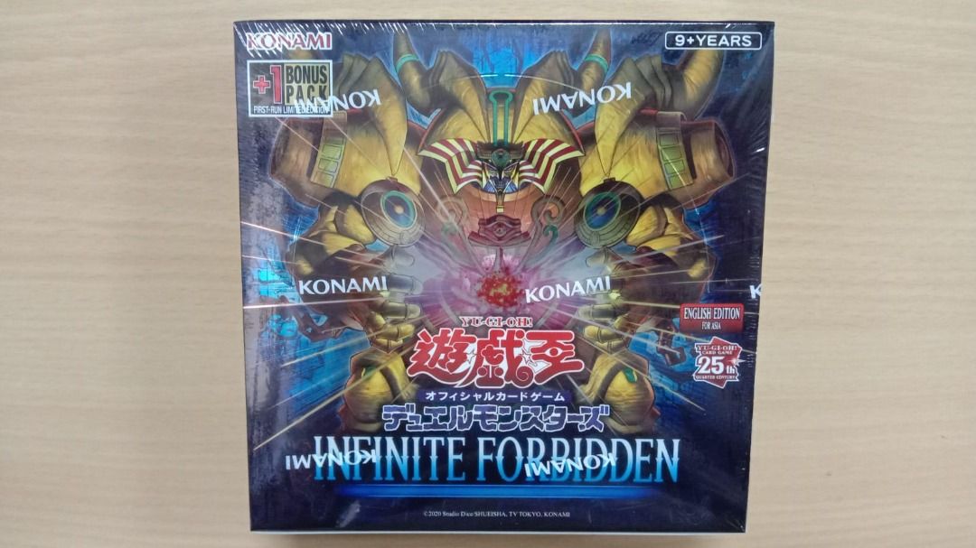 yugioh infinite forbidden booster box Yu-Gi-Oh! The Infinite Forbidden