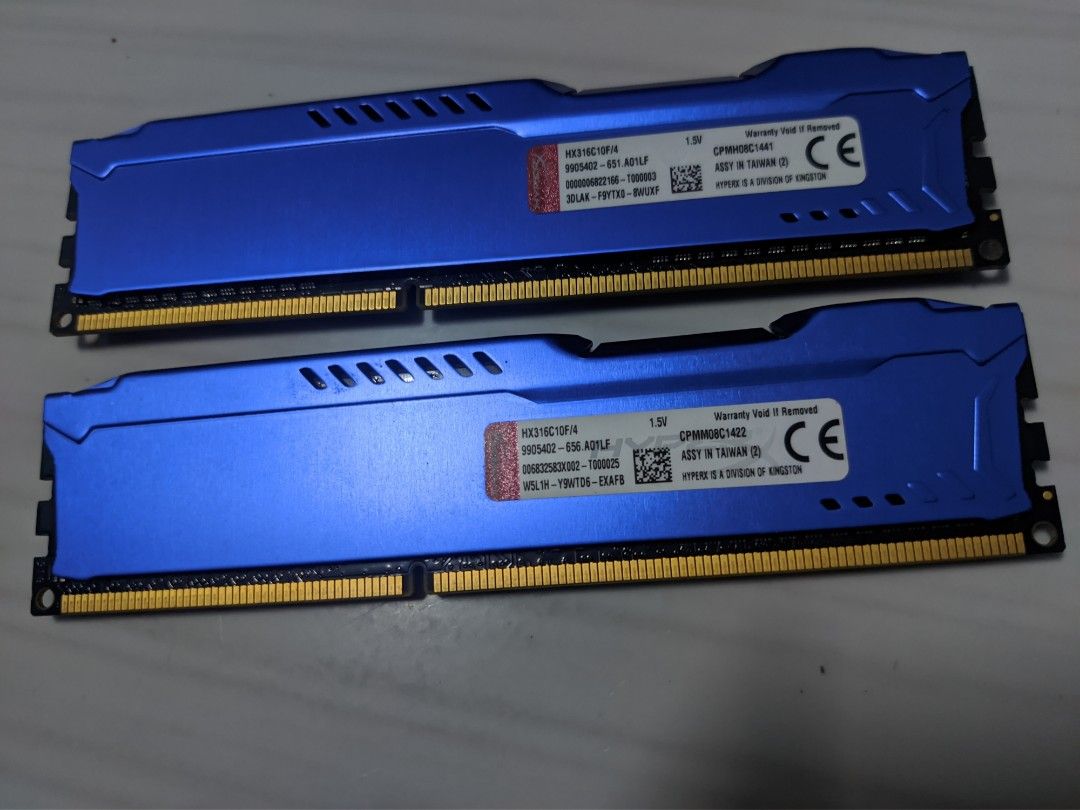 2x4GB RAM DDR3 798MHZ
