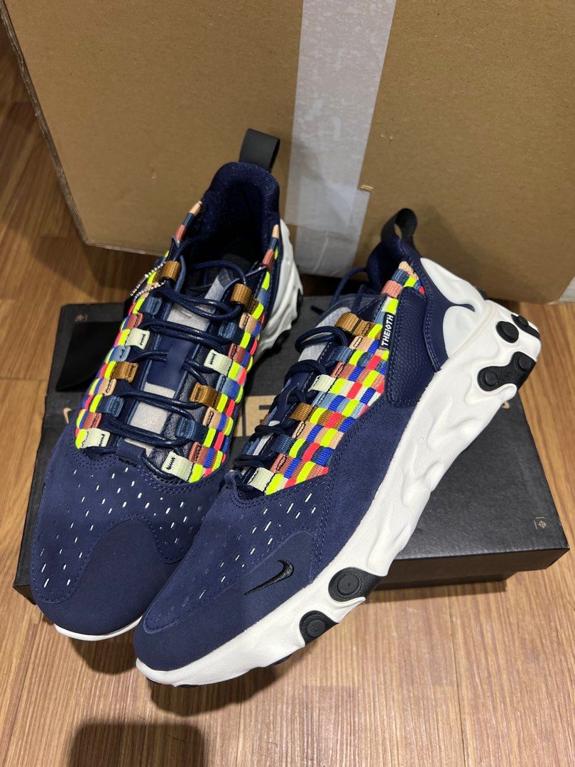 nike react sertu blackened blue